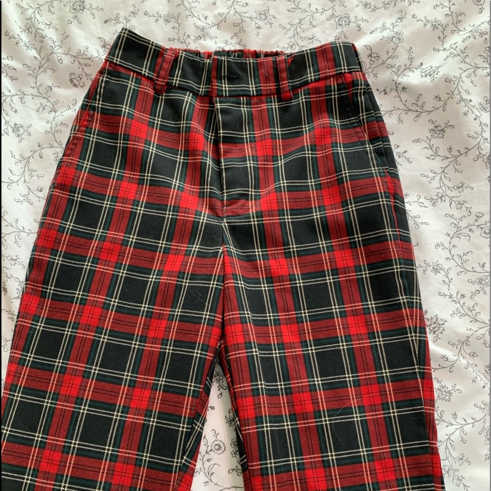 Gingham pants